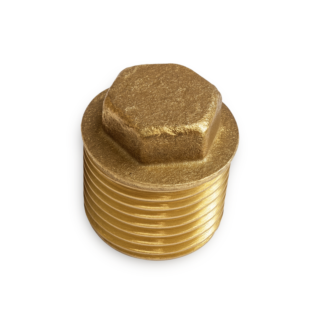 PLUG ROSCA MACHO EM LATAO AMARELO PARA PA...