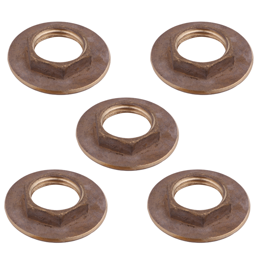 Kit 5 Arruelas Flange 1/2 Porca Metal La ...