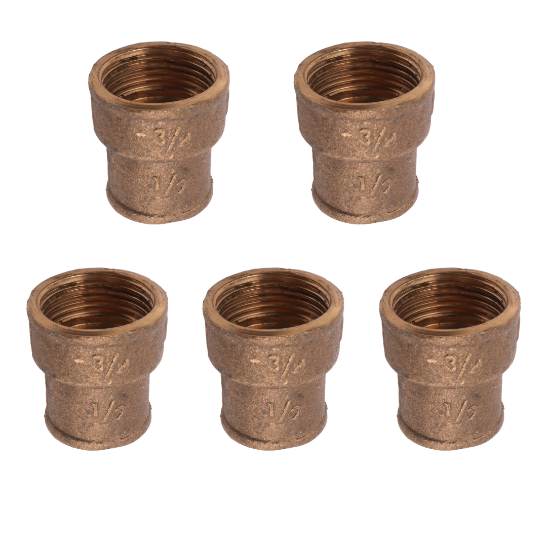 KIT 5  Luvas de Redução 3/4x1/2 União La ...