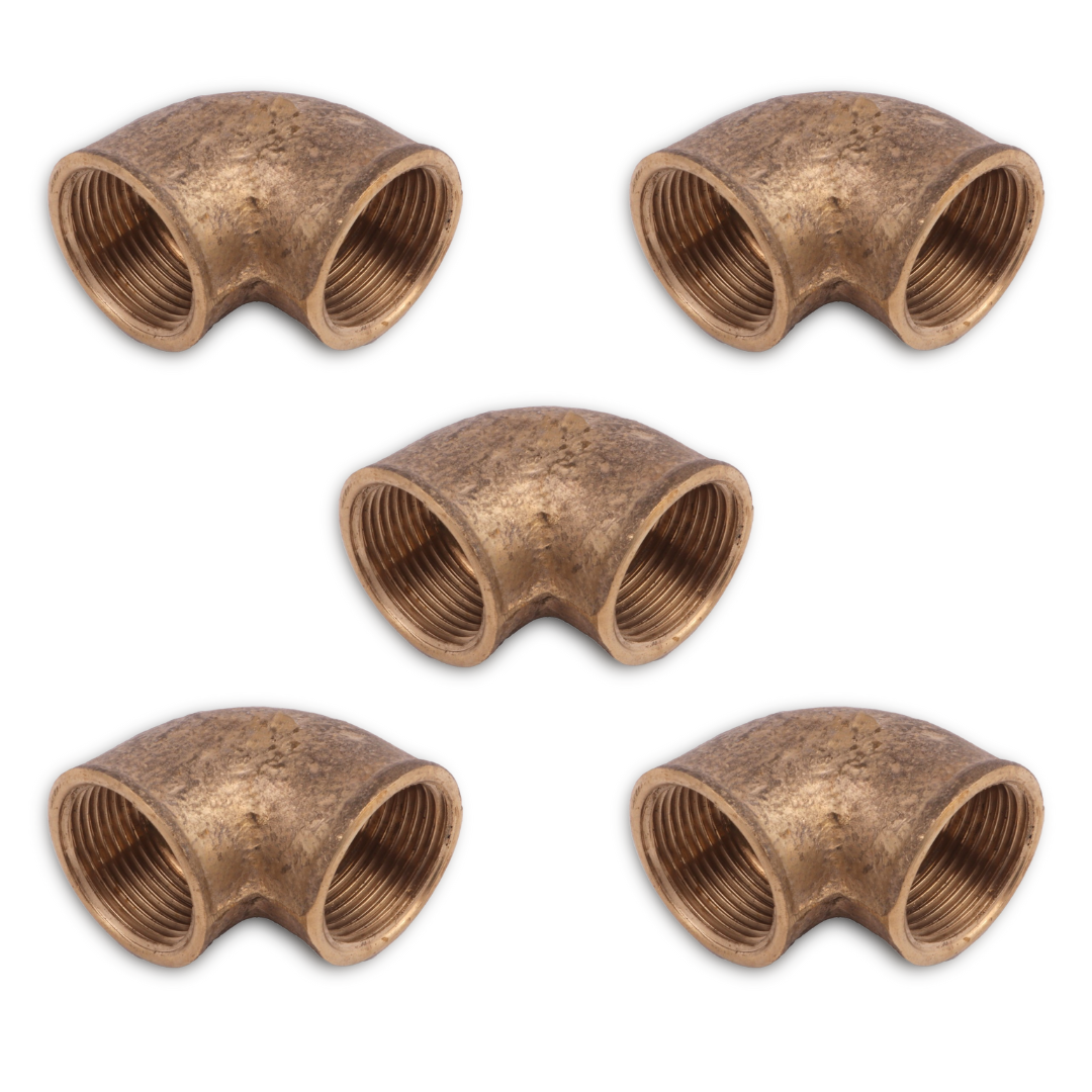 5 Kit Cotovelos /joelhos 90° Fêmea Conex ...